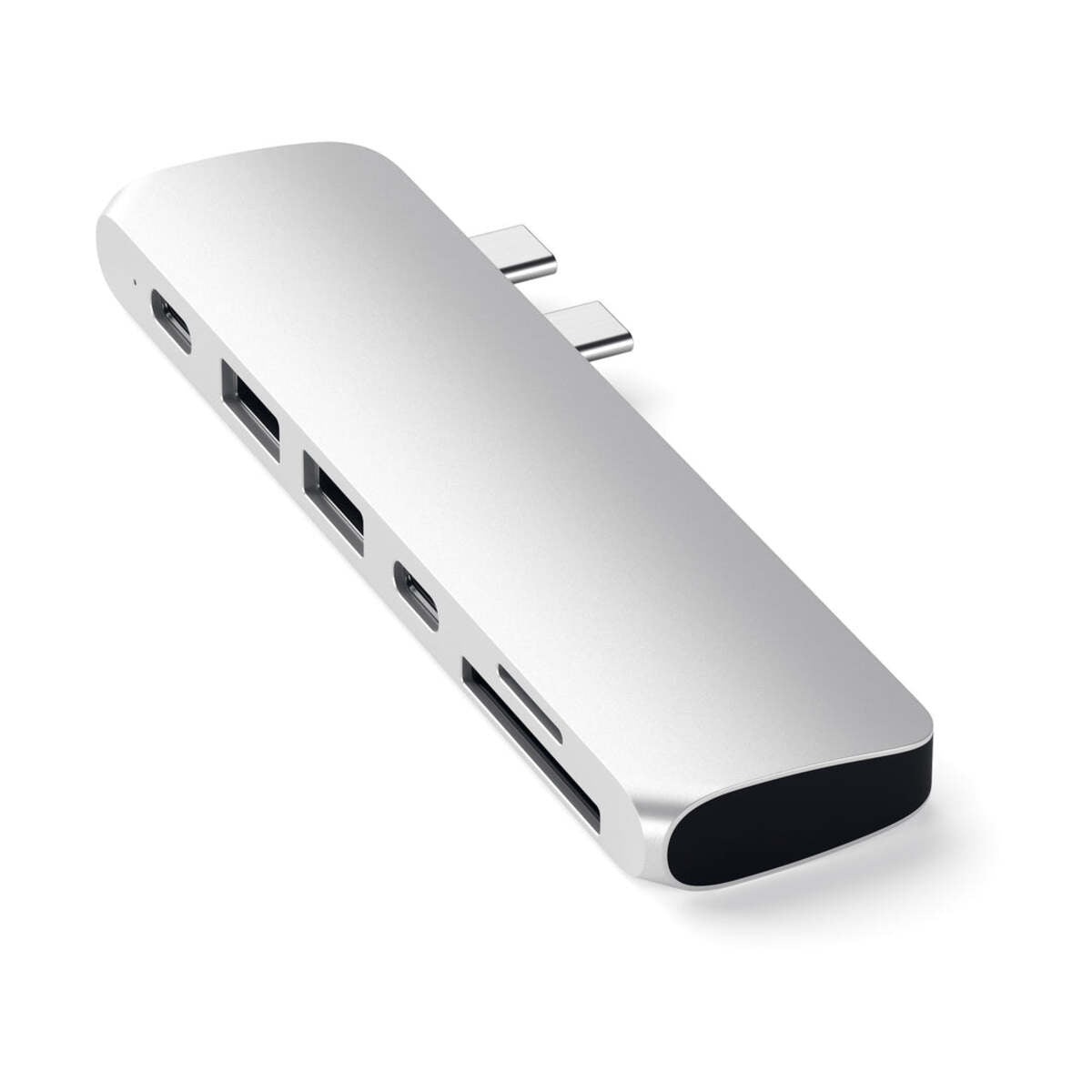 Satechi USB-C Hub s Thunderbolt 3 - strieborný