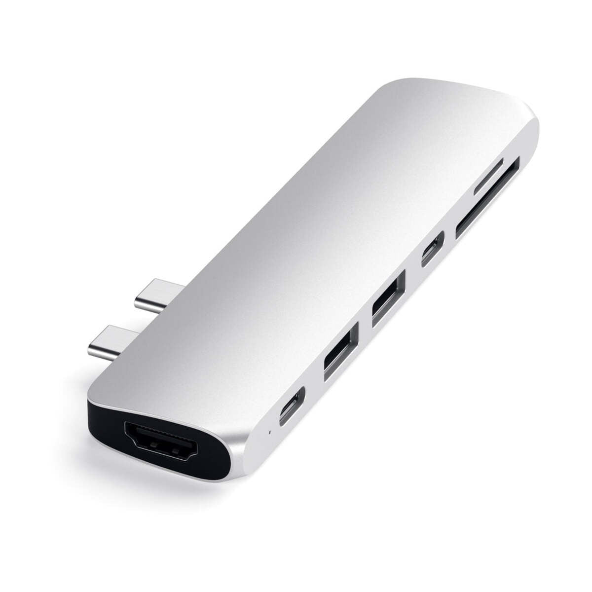 Satechi USB-C Hub s Thunderbolt 3 - strieborný