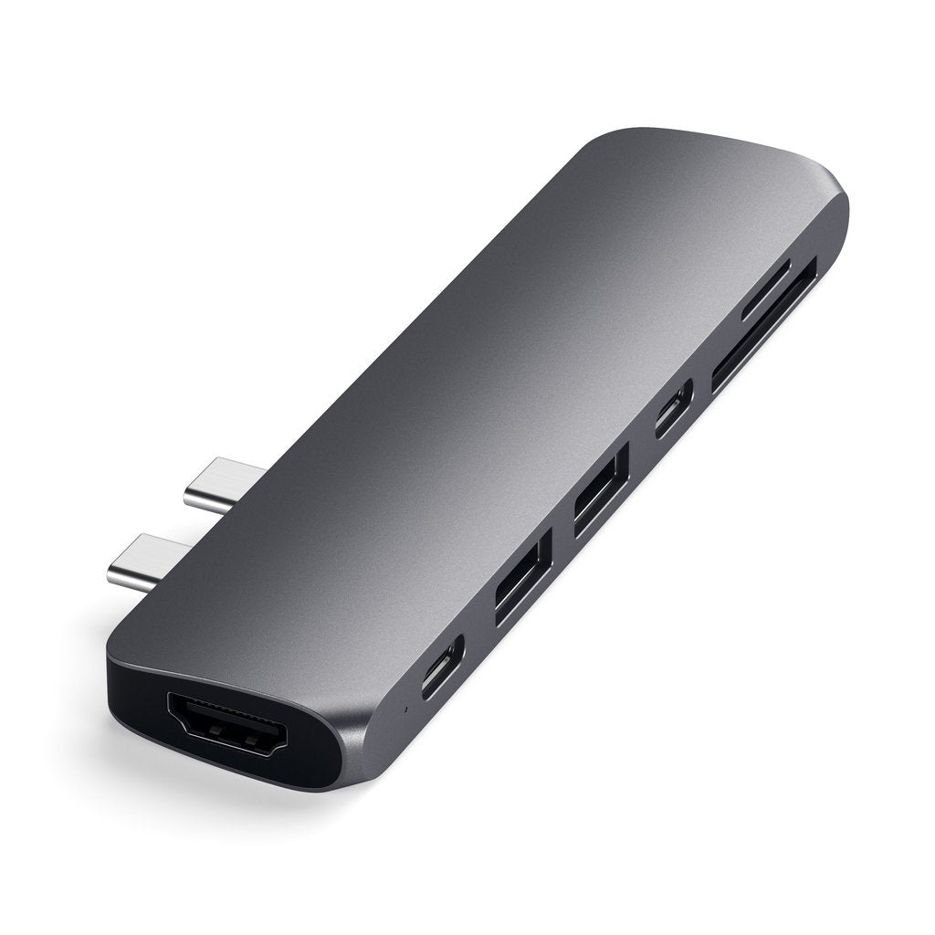 Satechi USB-C Hub s Thunderbolt 3 - kozmicko sivý