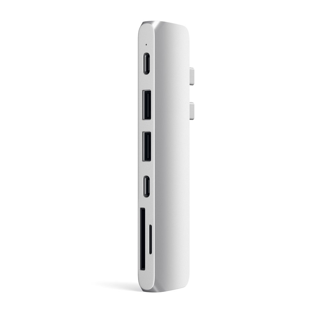 Satechi USB-C Hub s Thunderbolt 3 - strieborný
