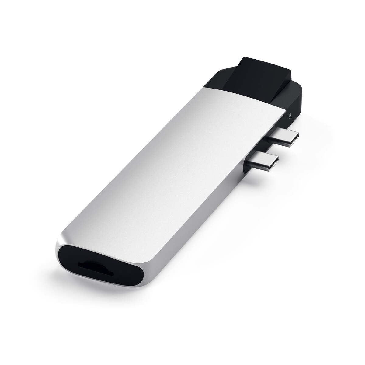 Satechi Type-C Pro Hub Adaptér s Ethernetom - Silver