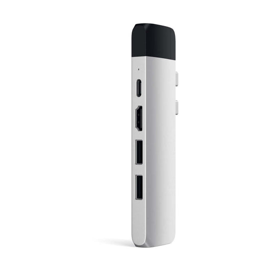 Satechi Type-C Pro Hub Adaptér s Ethernetom - Silver
