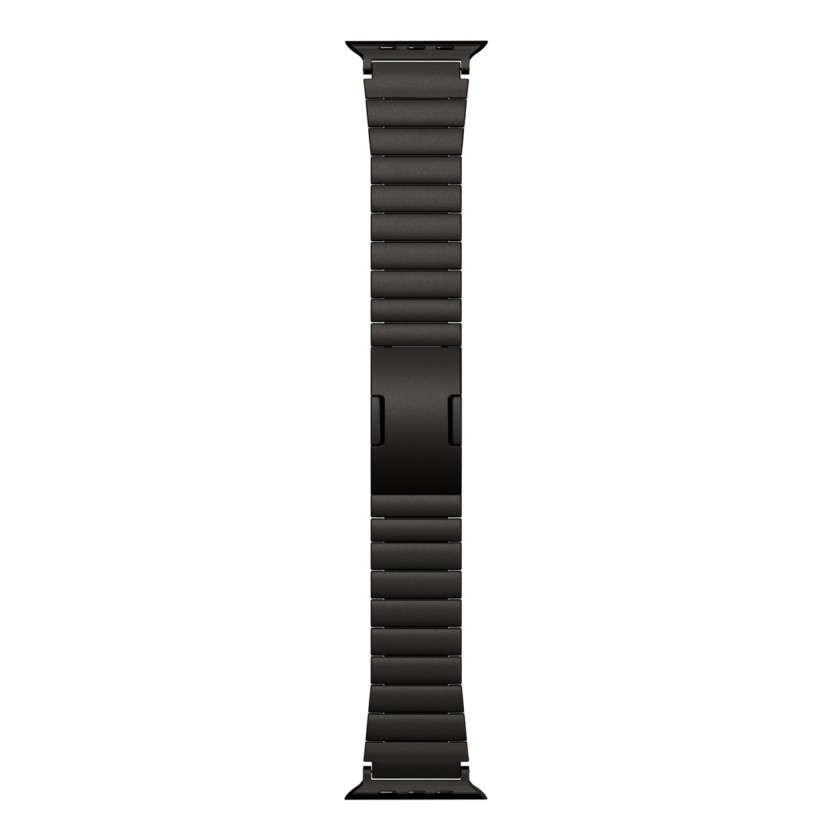 UNUM titánový remienok pre Apple Watch SE/Series 1-9 (42/44/45mm)/10 (46mm)/Ultra (49mm) - čierny