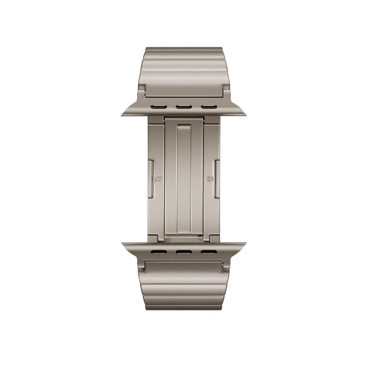 UNUM titánový remienok pre Apple Watch SE/Series 1-9 (42/44/45mm)/10 (46mm)/Ultra (49mm) - prírodný titán