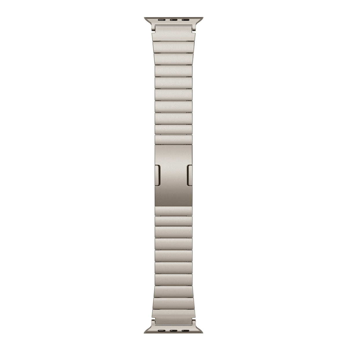 UNUM titánový remienok pre Apple Watch SE/Series 1-9 (42/44/45mm)/10 (46mm)/Ultra (49mm) - prírodný titán