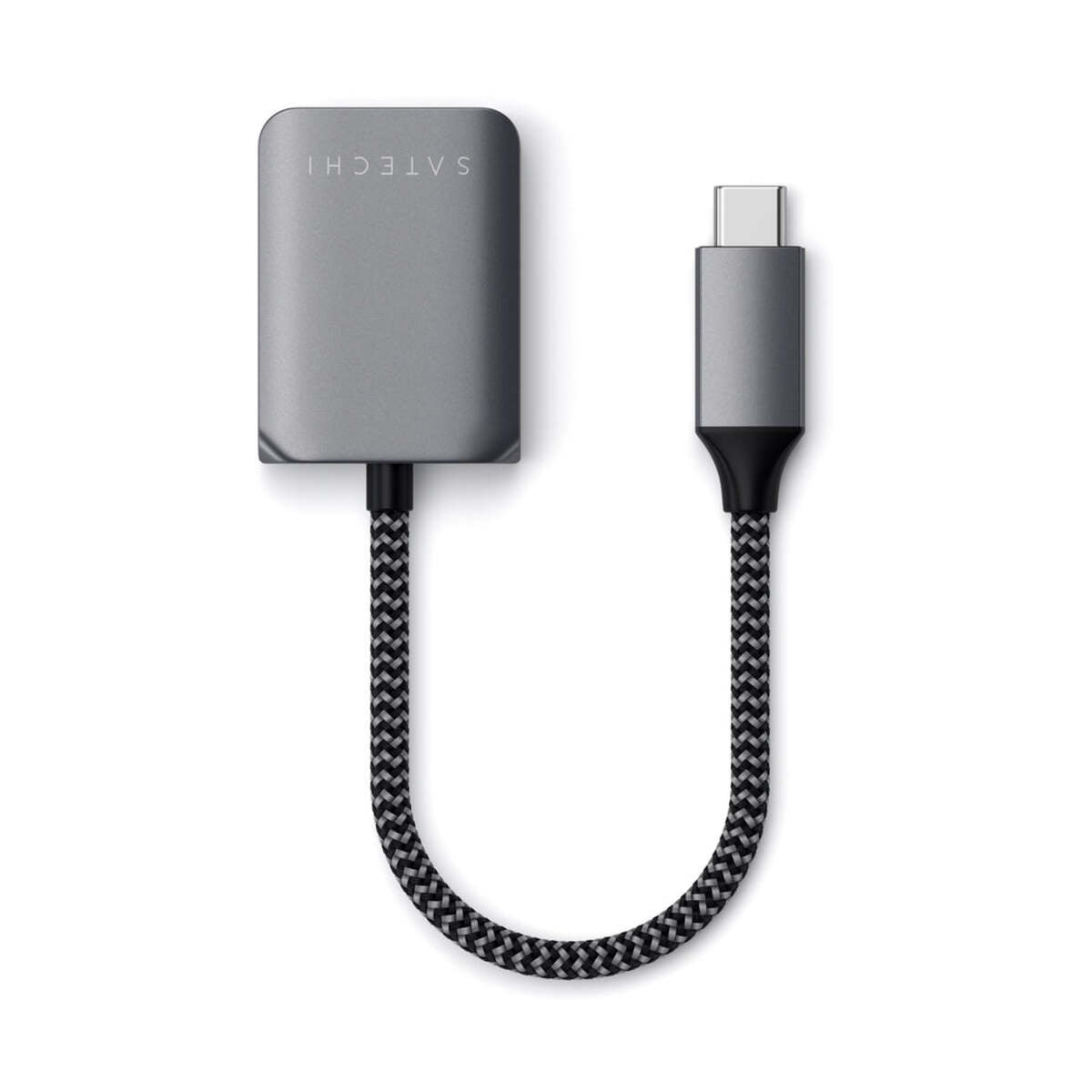 Satechi USB-C to 3.5mm Audio & PD Adapter - Space Gray