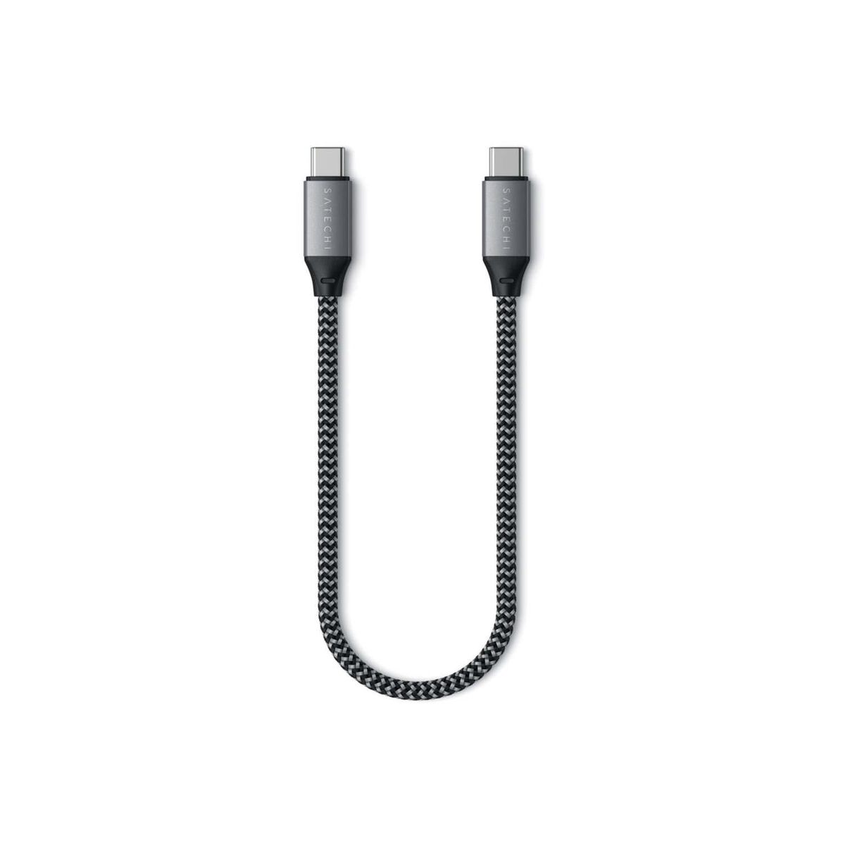 Satechi USB-C to USB-C Short Cable - 25cm - Space Gray