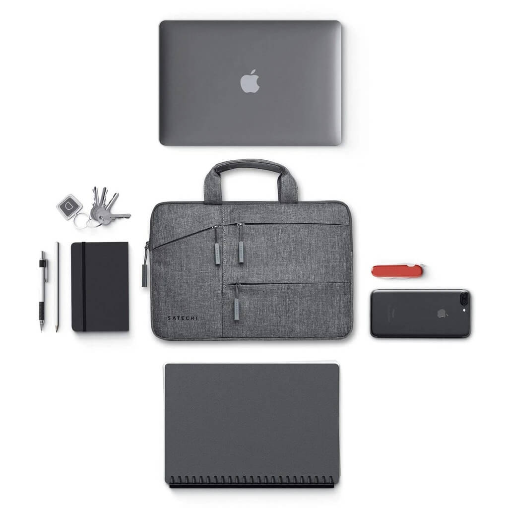 SATECHI Fabric Carrying Case for MB 13'' Gray