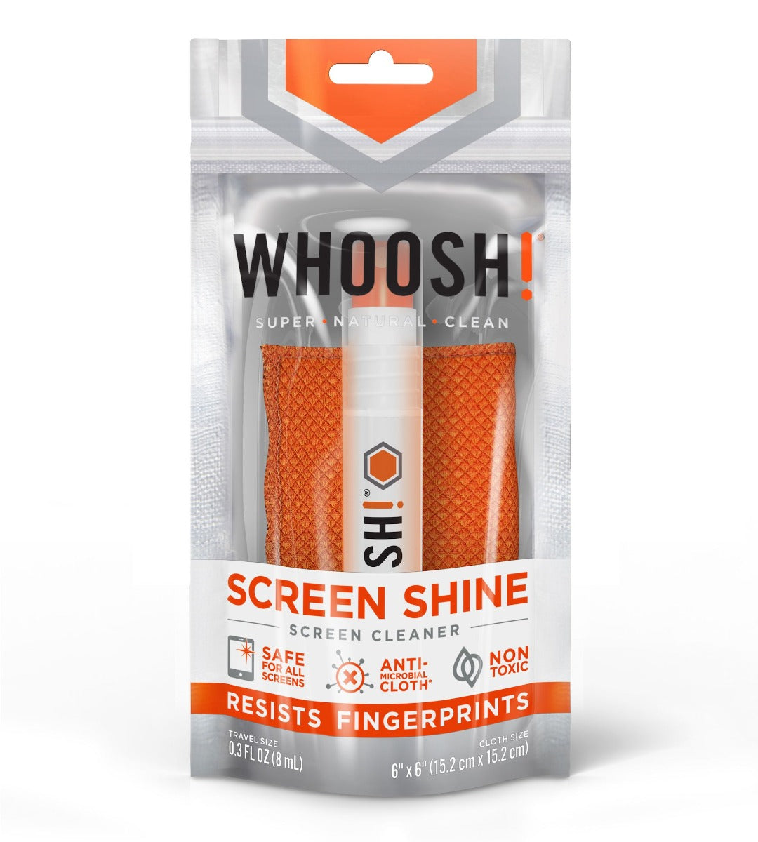 Čistič obrazoviek WHOOSH! Screen Shine Pocket - 8ml