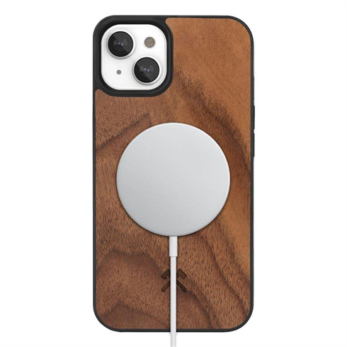 Woodcessories Bumper Case iPhone 14 Plus - Walnut