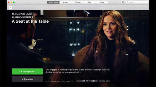 Stiahnite si seriály z Apple TV+ a pozerajte ich offline