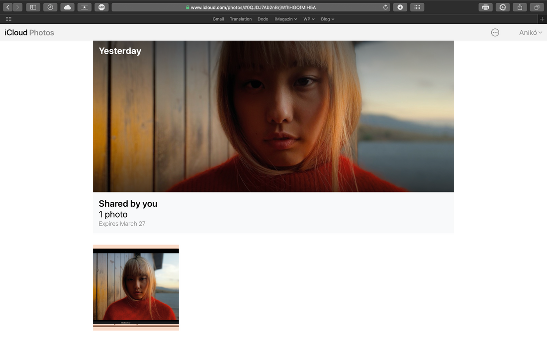 Ako rýchlo zdieľať fotky z iPhonu prostredníctvom odkazu