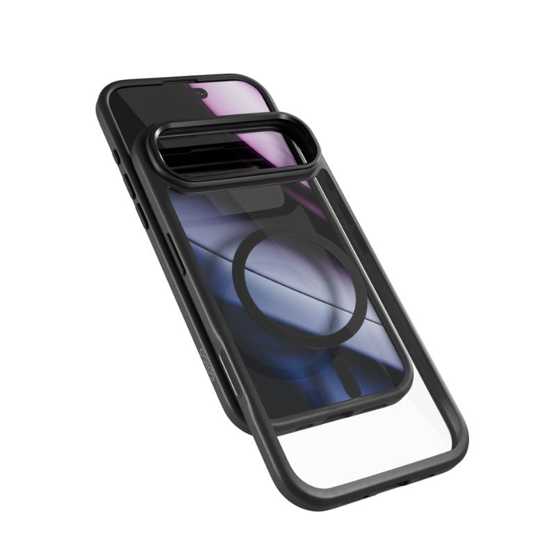 Kryt pre iPhone Air Epico Hero Pro Mag+ Case - čierny priehľadný
