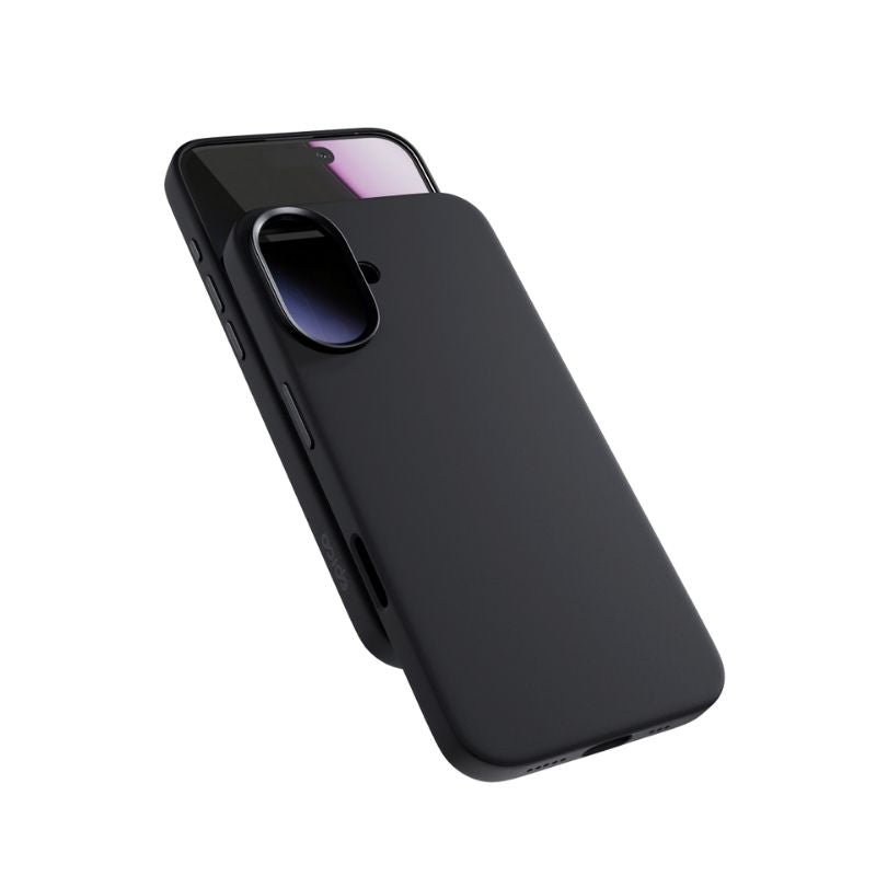Kryt pre iPhone 17 Epico Silicone Pro Mag+ Case - čierny