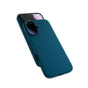 Kryt pre iPhone 17 Epico Silicone Pro Mag+ Case - petrolejovo modrý