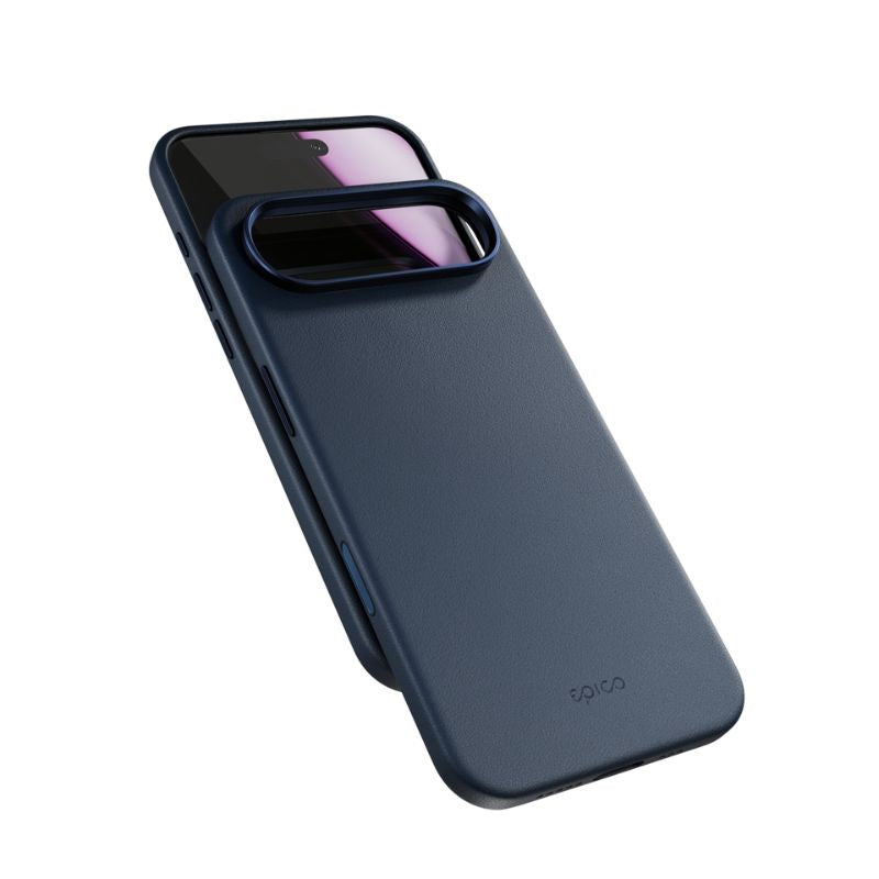 Kryt pre iPhone Air Epico Leather Pro Mag+ Case - modrý