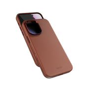 Kryt pre iPhone 17 Epico Leather Pro Mag+ Case - hnedý