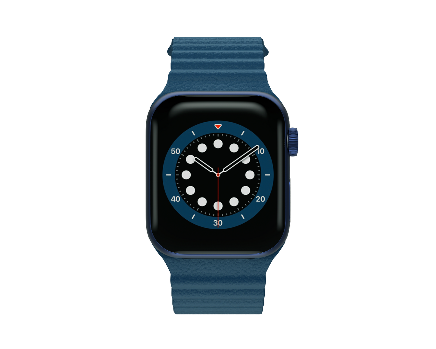 Next One Denim Blue Leather Loop 42/44mm For Apple Watch