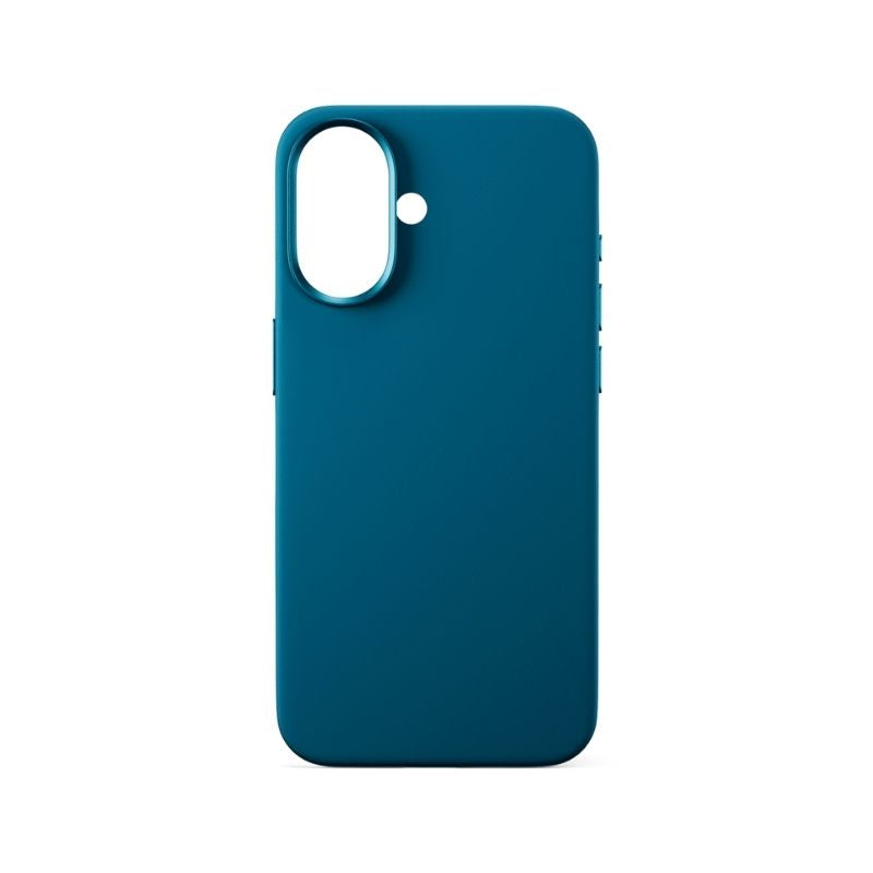 Kryt pre iPhone 17 Epico Silicone Pro Mag+ Case - petrolejovo modrý