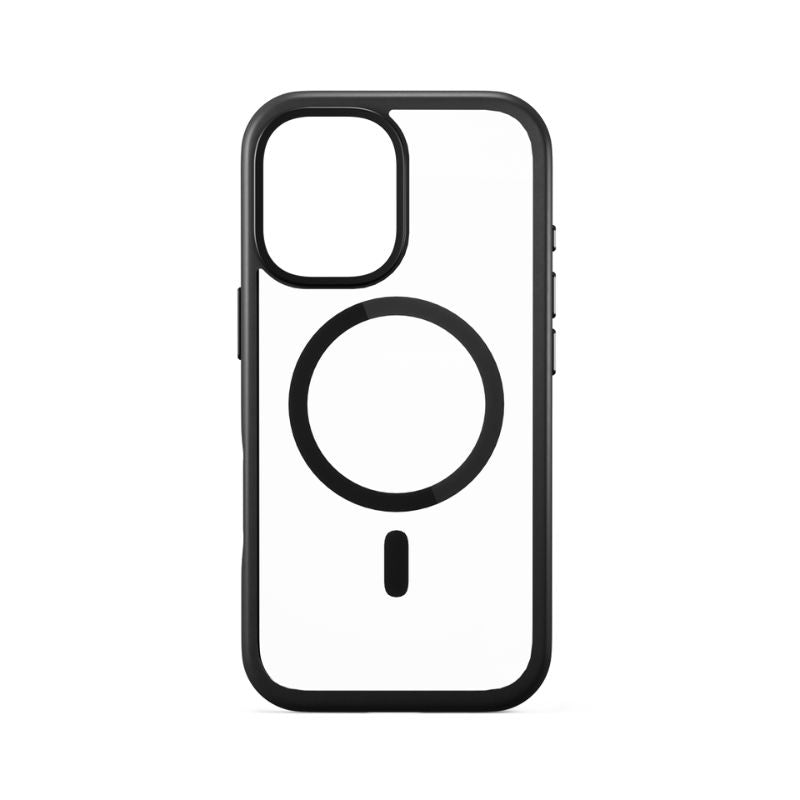 Kryt pre iPhone 17 Epico Hero Pro Mag+ Case - čierny priehľadný
