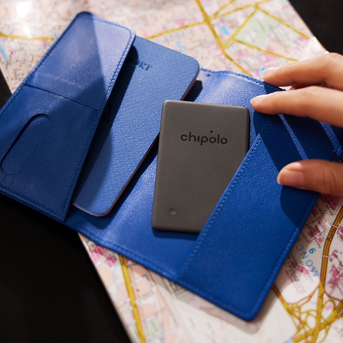 Chipolo CARD Spot tracker – kompatibilný s Apple Find My