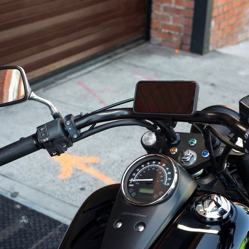 Peak Design Mobile Motorcycle Mount - Bar Mount - Charging - Black