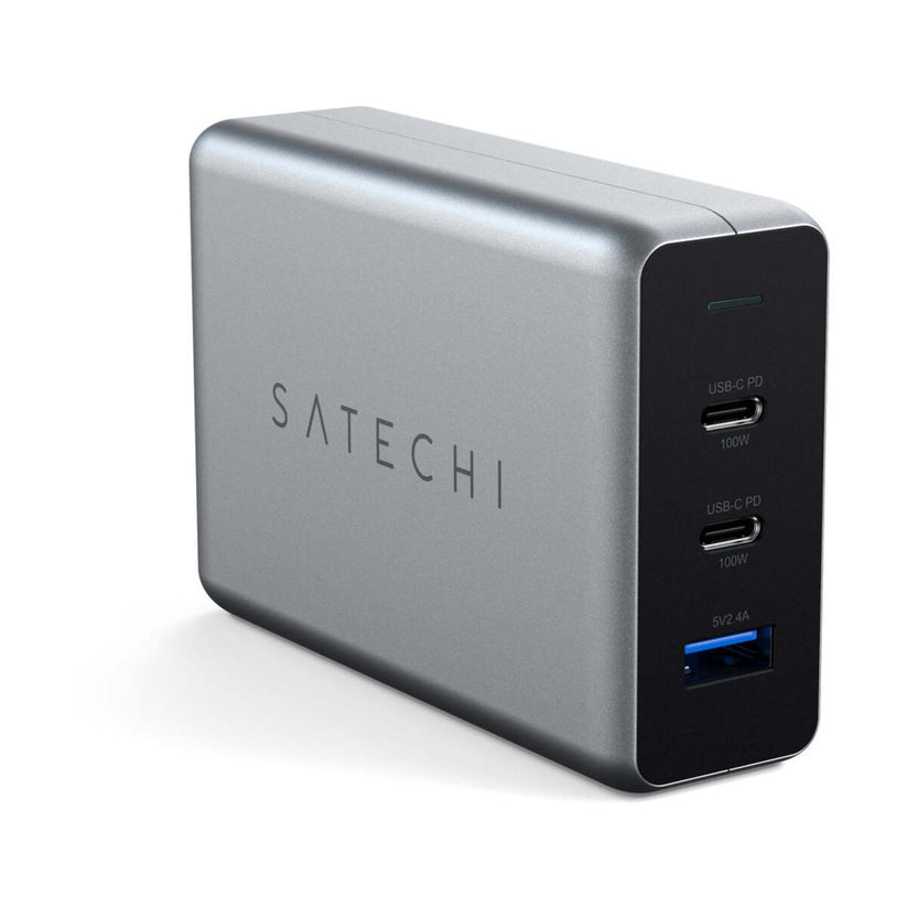 Satechi USB-C PD Compact GAN Charger 100W 1xUSB-C PD,2xUSB-C PD,1xUSB-C PD,1xUSB-A,2x USB-C PD