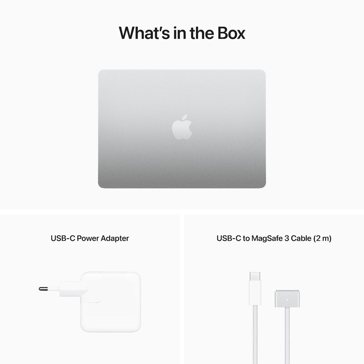 MacBook Air 13", Apple M2 8jadrové CPU, 10jadrové GPU, 16GB RAM, 256GB SSD, SK - strieborný