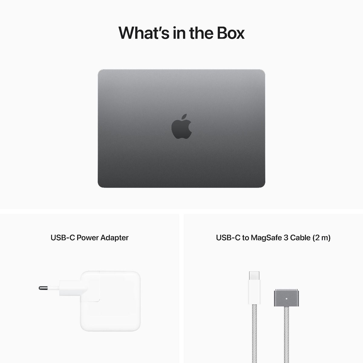 MacBook Air 13", Apple M2 8jadrové CPU, 10jadrové GPU, 16GB RAM, 256GB SSD, SK - vesmírne šedý