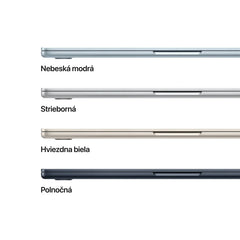 MacBook Air 13", Apple M5 čip, 10jadrové CPU, 10jadrové GPU, 16 GB, 4TB SSD, INT - Hviezdne biela