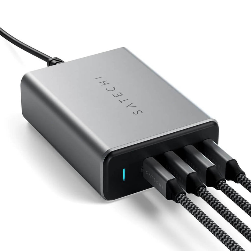 4portová PD GAN 165W USB-C nabíjačka Satechi