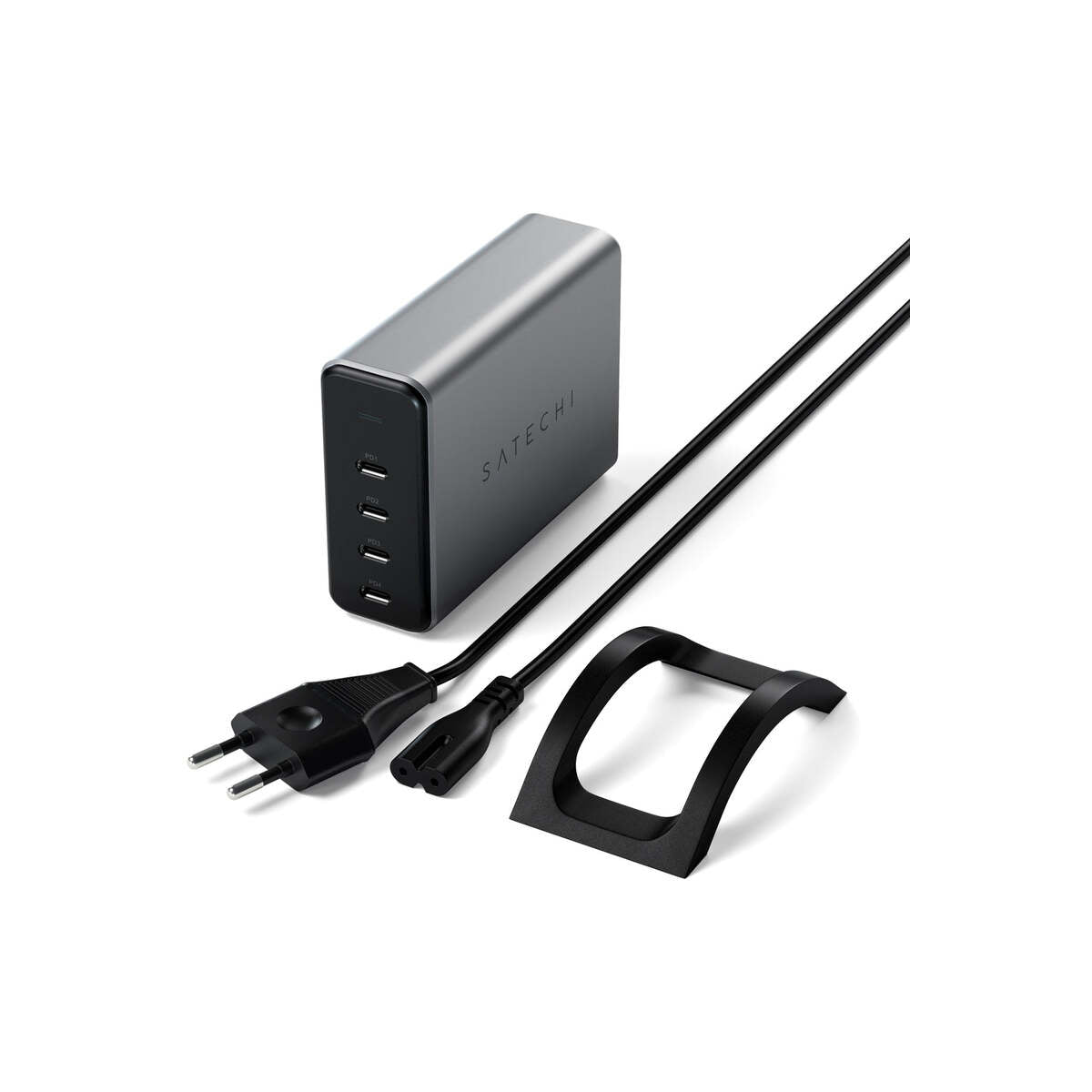4portová PD GAN 165W USB-C nabíjačka Satechi