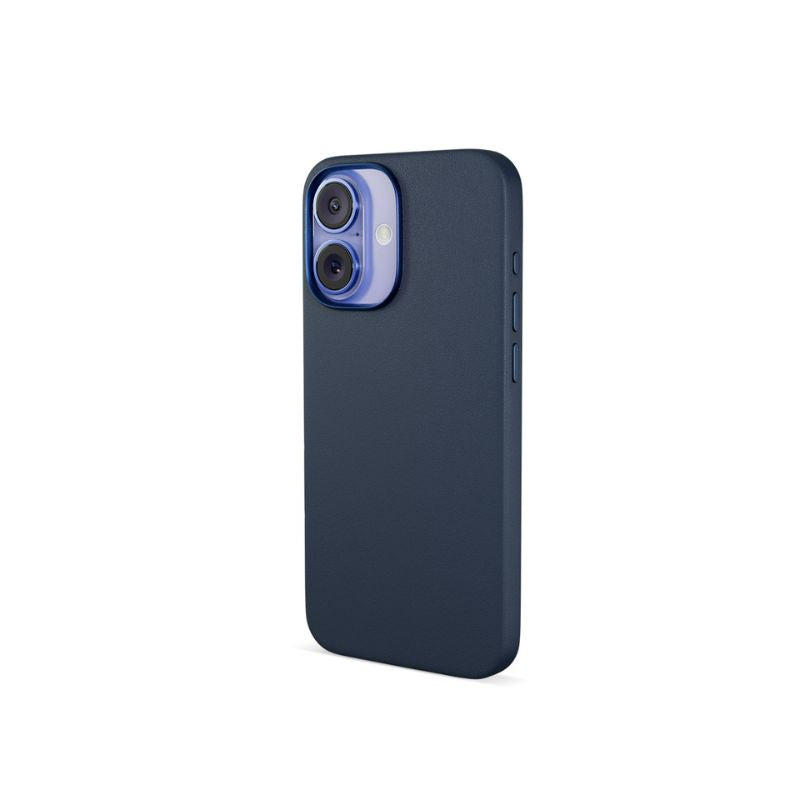 Kryt pre iPhone 16 Epico Leather Pro Mag+ Case - modrý