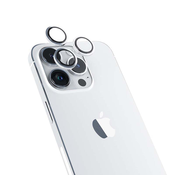 "ISTYLE Aluminium Lens Protector for Apple iPhone 14 Pro / 14 Pro Max (6,1"") - silver"
