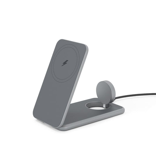 MagSafe skladací nabíjací stojan iSTYLE Mag+ - vesmírne šedý