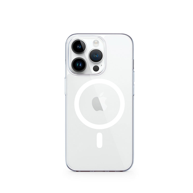 Kryt pre iPhone 15 Pro Max iSTYLE HERO MAGNETIC CASE - priehľadný
