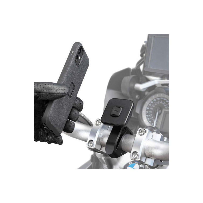 PeakDesign - Motorcycle Mount - Bar Mount - Black