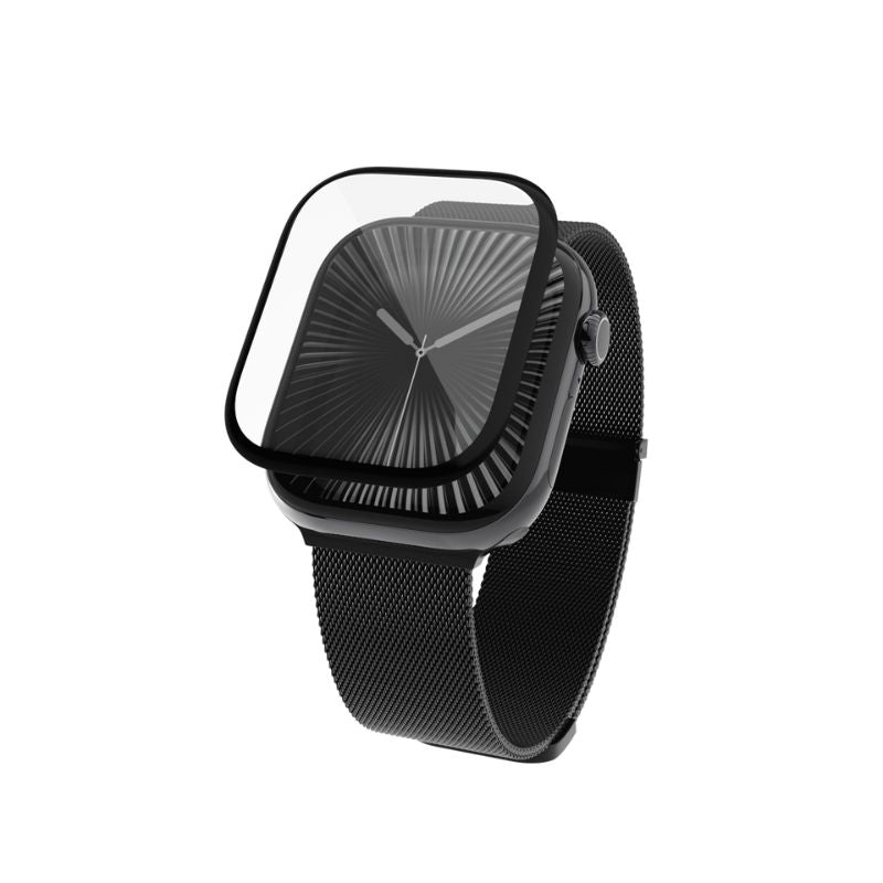Ochranné sklo Epico SlimCeramic Glass 3D SA pre Apple Watch Series 10/11 (42mm) - s posuvným aplikátorom