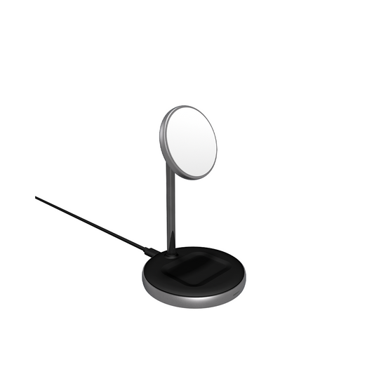 Epico Magnetic 2in1 Wireless Charger (MagSafe compatible) 15W/10W/7,5W + 18W QC - čierna