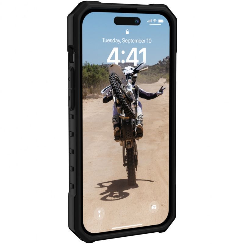 UAG Pathfinder MagSafe, black - iPhone 15 Pro