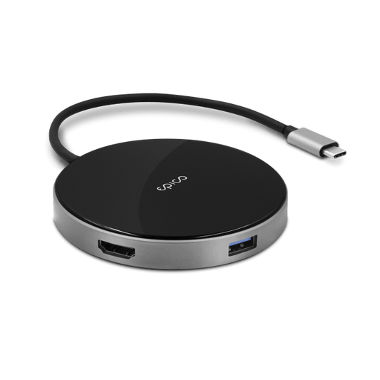 EPICO Wireless Charging Hub - čierna