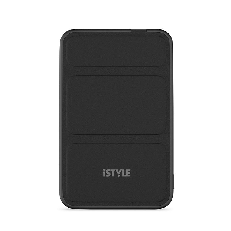 iSTYLE Mag+ Stand Power Bank Battery Capacity 7 000mAh - black
