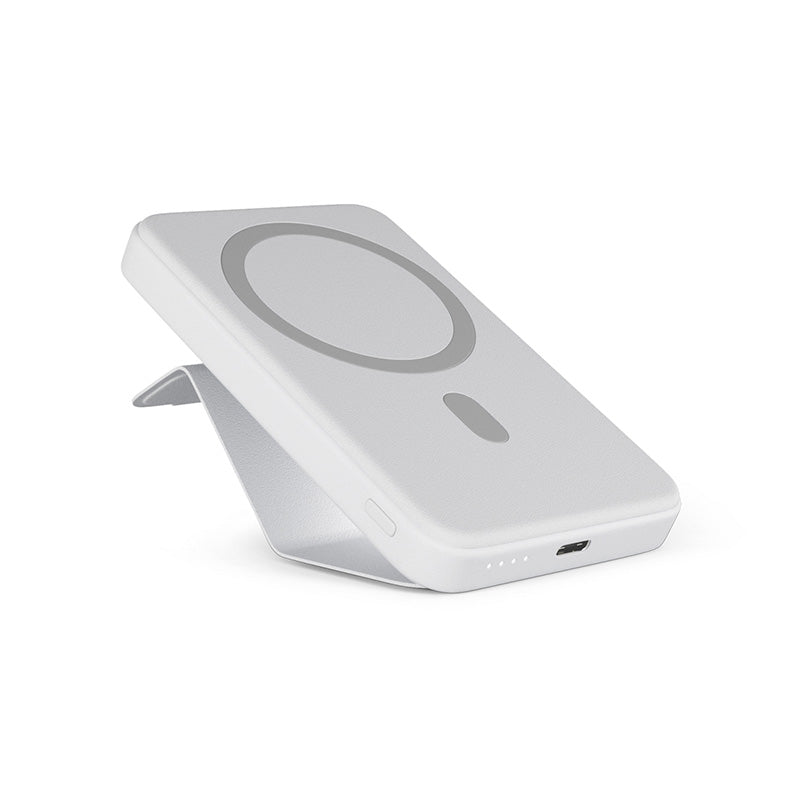 iSTYLE Mag+ Stand Power Bank Battery Capacity 7 000mAh - white