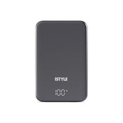 iSTYLE Mag+ Aluminium Power Bank Battery Capacity 10 000mAh - space grey