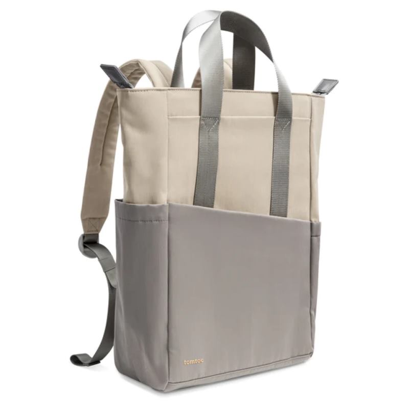 TOMTOC SLASH Laptop Backpack up to 14'' Moon Gray