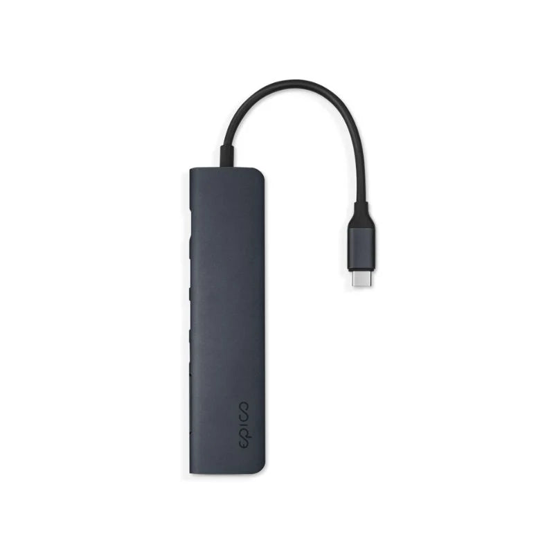 Hub Epico 7in1 Multimedia Hub s USB-C konektorom - tmavo atramentová