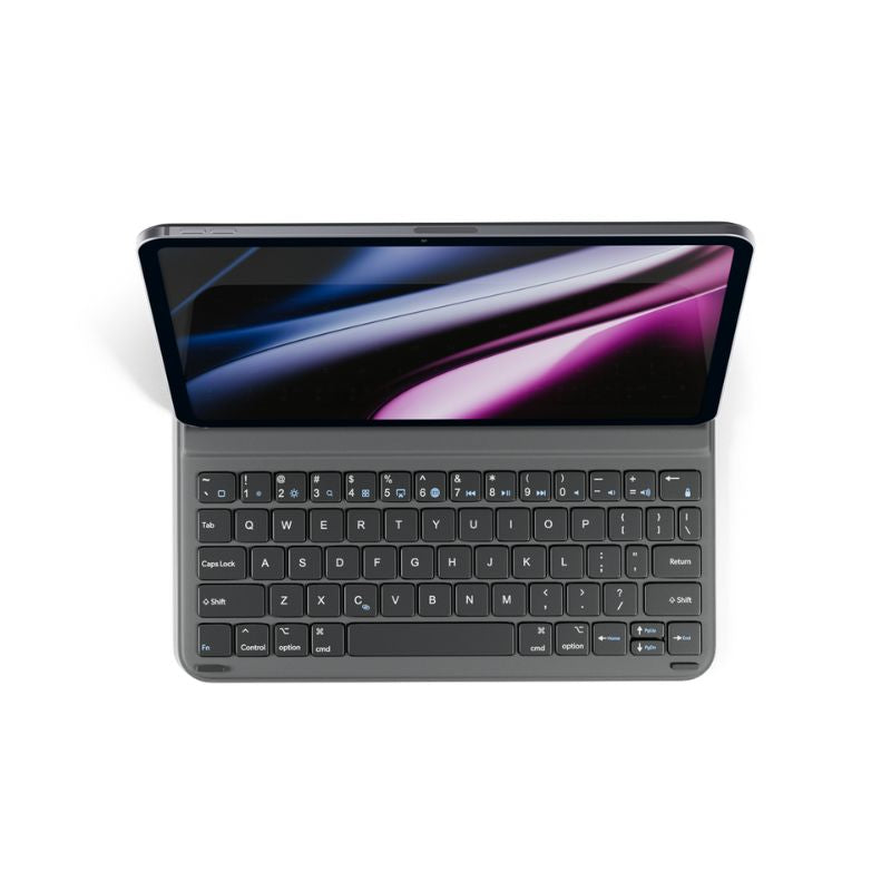 Epico UltraBoard klávesnica s puzdrom EK20 pre iPad Pro 11" (3.-6. gen)/Air 10,9" (A14-M1)/Air 11" (M2-M4)- americká angličtina - šedá (Copy)