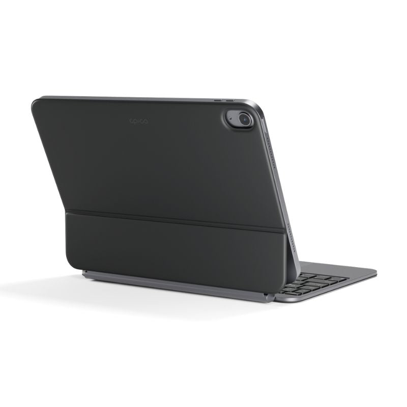 Epico UltraBoard tenká hliníková klávesnica s puzdrom EK40 pre iPad (10. a 11. generácie) - americká angličtina - vesmírne čierna - iSTYLE.sk