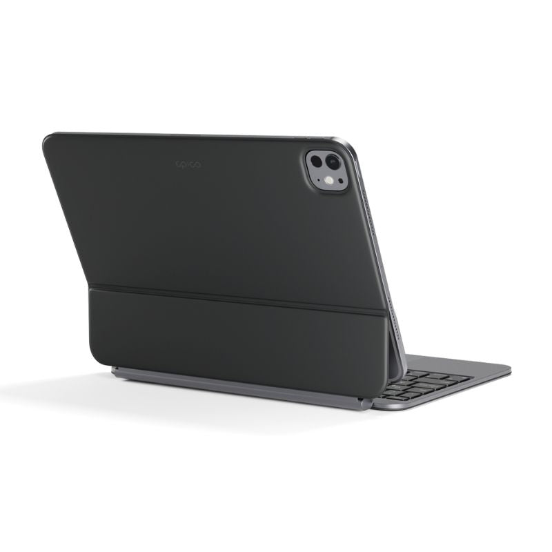 Epico UltraBoard tenká hliníková klávesnica s puzdrom EK40 pre iPad Pro 11" (3.-6. gen)/Air 10,9" (A14-M1)/Air 11" (M2-M4) - americká angličtina - vesmírne čierna