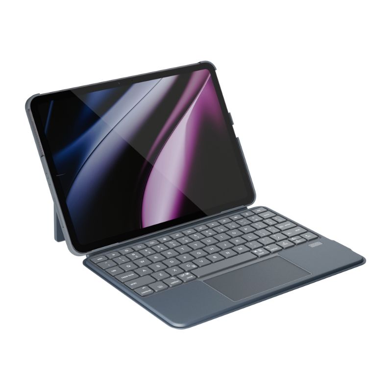 Epico UltraBoard podsvietená klávesnica s puzdrom EK30 pre Apple iPad 10,9" (2022)/11" A16 - slovenská - sivá - iSTYLE.sk